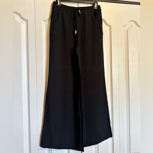 Wide Leg Black Pants